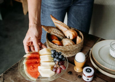 Ontbijt met fruit - bijhein